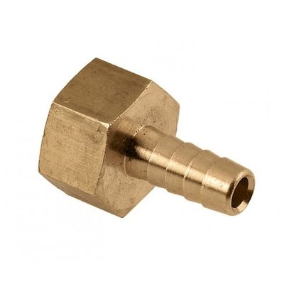 Foto van BONFIX messing draadfitting slangpilaar binnendraad 3/8inch x 10mm MRp
