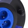 Afbeelding van Elektrische Kabelhaspel 50 m – 4 Stopcontacten – 230V – 3x1.5mm² - GEKO