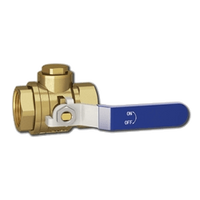 LK filterball ball valve - DN25 1inch (dirt filter)