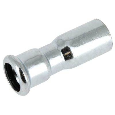 Foto van BONFIX press C-staal insteek verloopkoppeling 15mm x 12mm MF