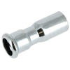 Afbeelding van Bonfix press staalverzinkt insteek verloopkoppeling 15 x 12 mm