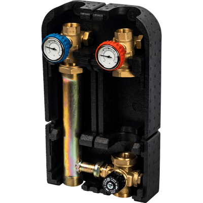 Foto van EnergyBy pompgroep verwarmingscircuit, DN25 thermostatisch mengventiel 30 tot 60 graden met bypass