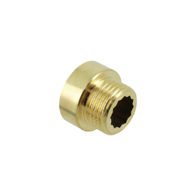 Foto van BONFIX messing draadfitting kraanverlengstuk 1/2inch x 10mm RRp