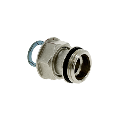 BONFIX messing draadfitting kogelkraan pompkoppeling met O-ring 1inch x 1inch RRp