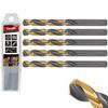 Afbeelding van Tvardy HSS Metaalboor 11.5 mm - Zwart-Goud TiN Gecoate Spiraalboor