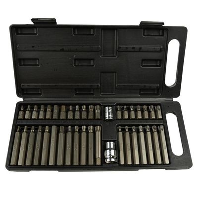 Foto van GEKO 41-delige Hex, Spline & Torx Bit Set – Chroom Vanadium | Complete Gereedschapsset