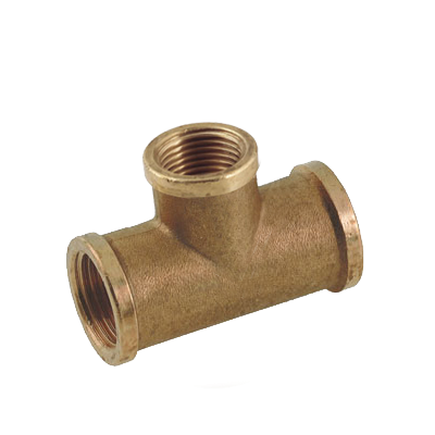 Photo of BONFIX brass threaded fitting Tee female thread 1 x 1/2 x 1inch RpRpRp