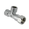 Afbeelding van BONFIX messing vertind draadfitting T-stuk wartel 3/8inch RRRp