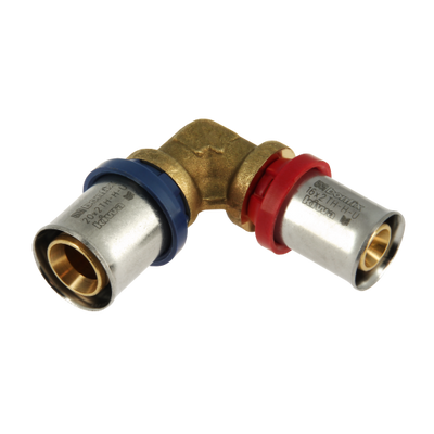 Photo of Bonfix Alu-press reducing elbow 20mm x 16mm FF