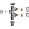 Afbeelding van Dynamic Way radiator aansluitstuk onderblok vloer 1/2inch x M22