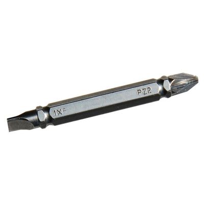 Foto van QZ bits dubbel PZ-2/PH-2 x 60mm