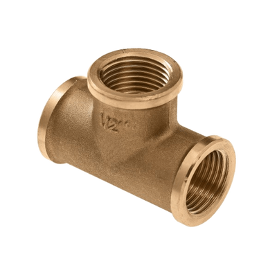 Photo of BONFIX brass threaded fitting Tee female thread 1inch RpRpRp