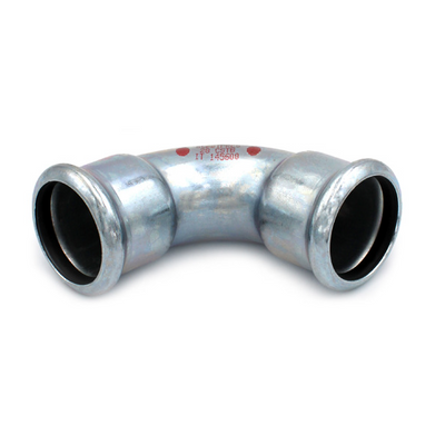 Photo of Steelpres carbon steel M 42mm press fitting elbow 90 degrees