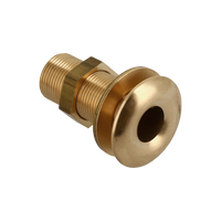 BONFIX brass threaded fitting through hull outlet with swifel and ring external thread 1 1/2inch R