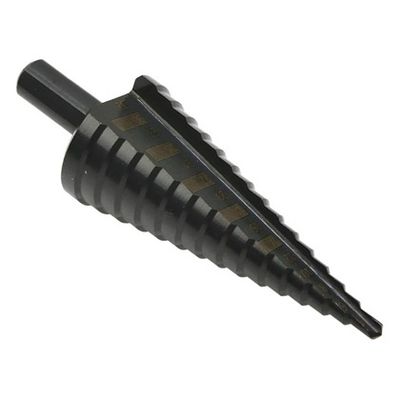 Foto van GEKO Trappenboor 4–32 mm | HSS Staal met TiAlN Coating | Voor Metaal & Kunststof