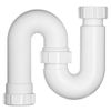 Afbeelding van Martens PP 1 1/4inch x 32mm S-sifon klemaansluiting wit