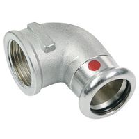 BONFIX press C-staal knie / bocht 90 graden 1/2inch x 15mm FRp