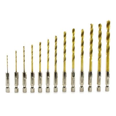 GEKO 13-delige HSS Boor Set – TiN Gecoat | 1,5-6,5 mm GEKO 13-delige HSS Boor Set – TiN Gecoat | 1,5-6,5 mm