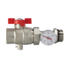 Image of BONFIX brass threaded fitting ball valve with thermostat for manifold 1inch RRp