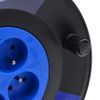 Afbeelding van Elektrische Kabelhaspel 25 m – 4 Stopcontacten – 230V – 3x1.5mm² - GEKO