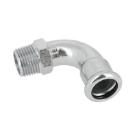 BONFIX press C-staal bocht 90 graden 3/4inch x 22mm FR
