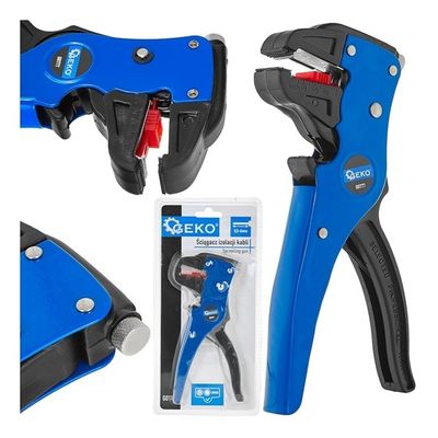 Photo of Automatic wire stripping tool 0.5 to 6 mm with cutting pliers - GEKO