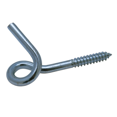 Curl hook wood thread 20 x 100 galvanized - 10 pcs Curl hook wood thread 20 x 100 galvanized - 10 pcs