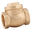 Afbeelding van EnergyBy swing terugslagklep FF met messing insert - DN25 (1inch)
