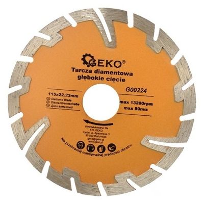 Foto van Diamantschijf premium voor beton en steen 115 x 8,0 x 22,2 mm - per stuk
