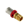 Image of Bonfix Alu-press brass male adapter 16 x 3/4