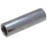 Ronde koppelmoeren M8 x 30 x 11 ijzer gegalvaniseerd