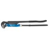 Image of Adjustable pipe wrench 1.5 inch – 90° angle – CrV steel – Rubber grip