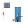 Afbeelding van EnergyBy solar vul- en aftapkraan met 3/4inch moer en 3/4inch buitendraad