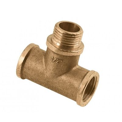 Photo of BONFIX brass threaded fitting Tee internal thread 1inch RpRRp