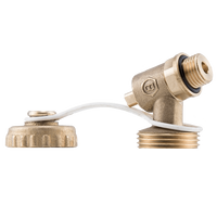 EnergyBy - aftapper 1/4inch met aansluiting 3/4inch buitendraad (geschikt vulslangen)