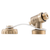 Afbeelding van EnergyBy - aftapper 1/4inch met aansluiting 3/4inch buitendraad (geschikt vulslangen)