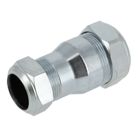 BONFIX C-staal knelfitting rechte verloopkoppeling 104 - 35mm x 28mm FF