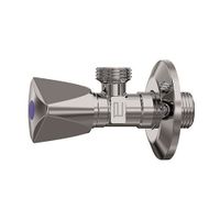 Anco hoekstopkraan 1/2inch x 1/2inch met rozet en driehoekige handgreep
