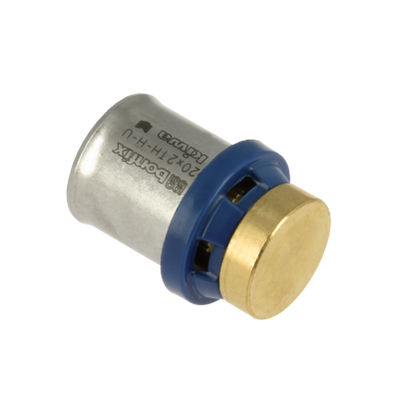 Photo of Bonfix Alu-press brass fitting stop end 20mm F