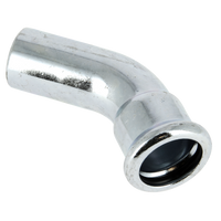 BONFIX press C-staal insteekbocht 45 graden 22mm MF