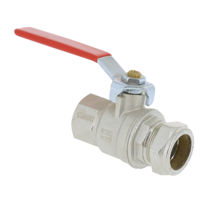 BONFIX brass ball valve compression 3/4inch x 22mm FRp