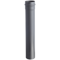 SPKP pellet 100 – pellet stove chimney pipe black 1000mm diameter Ø100mm