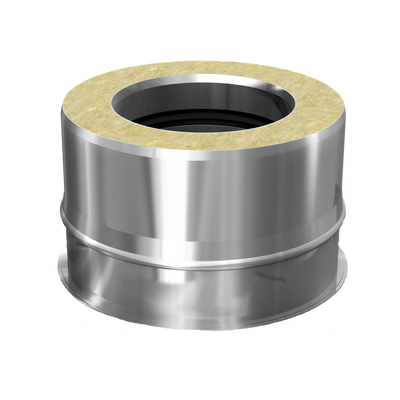 Foto van SKS 100 – dubbelwandig rookkanaal rvs condensatiedop diameter Ø100-160mm