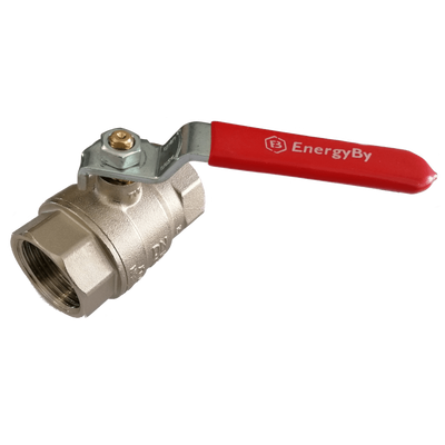 Foto van EnergyBy kogelkraan messing 2 x binnendraad 40bar - DN15 (1/2inch)