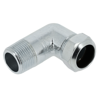 BONFIX C-staal knelfitting kniekoppeling buitendraad 22 x 1/2 inch