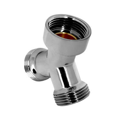 Foto van BONFIX messing verchroomd draadfitting Y-stuk 3/4inch RRpR