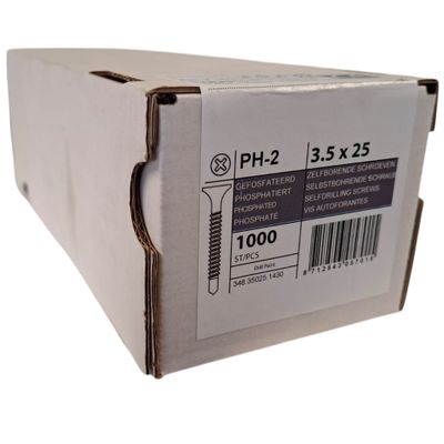 Photo of Drywall screws with drilling point 3.5 x 25 - 1000 pcs