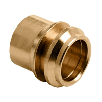 BONFIX messing knelfitting verloopstuk 12mm x 10mm MF