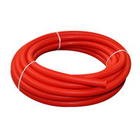 BONFIX Alu-pers - meerlagenbuis losse mantel 16mm x 2mm rood - rol 10m