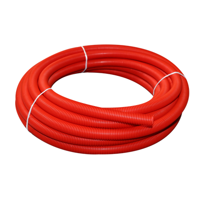 Foto van BONFIX Alu-pers - meerlagenbuis losse mantel 16mm x 2mm rood - rol 10m